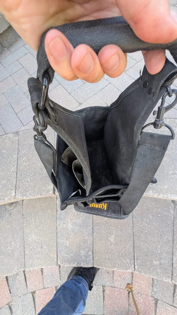 Kuny's SW1528 23 pockets 11" tool bag image indicator(10)