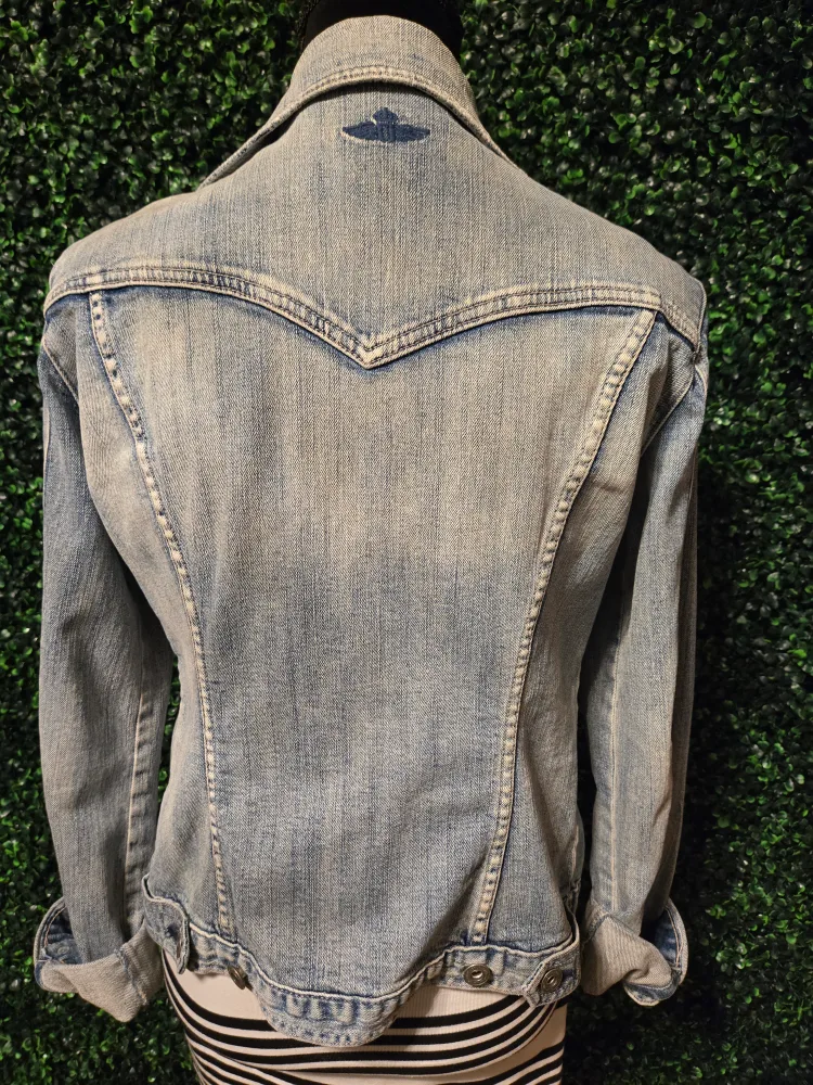 Striped Bodycon Dress & Jean Jacket image indicator(2)