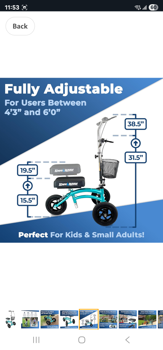 Knee Rover All Terrain Knee Scooter - photo 3