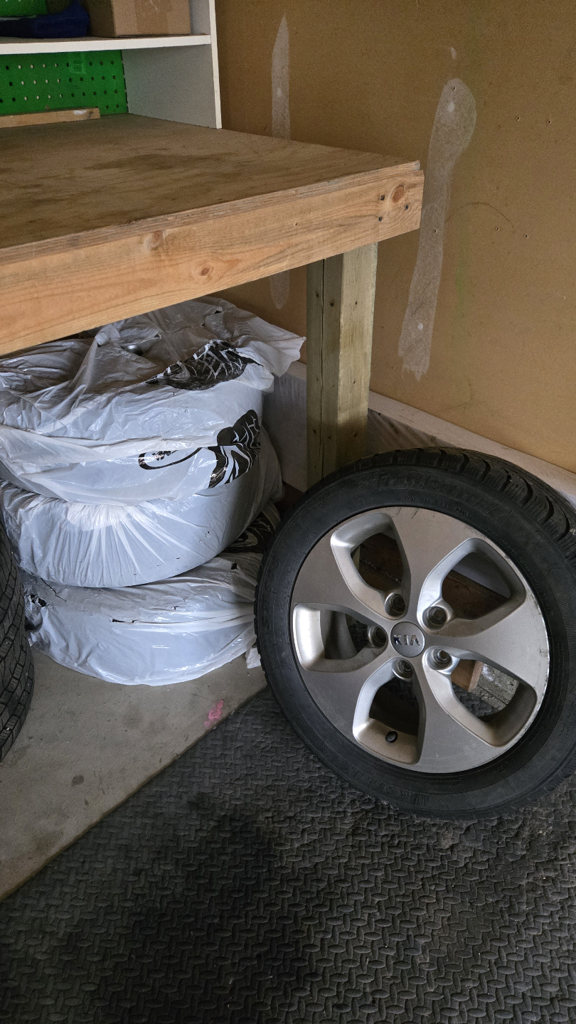 4pc Winter Tires and Rims