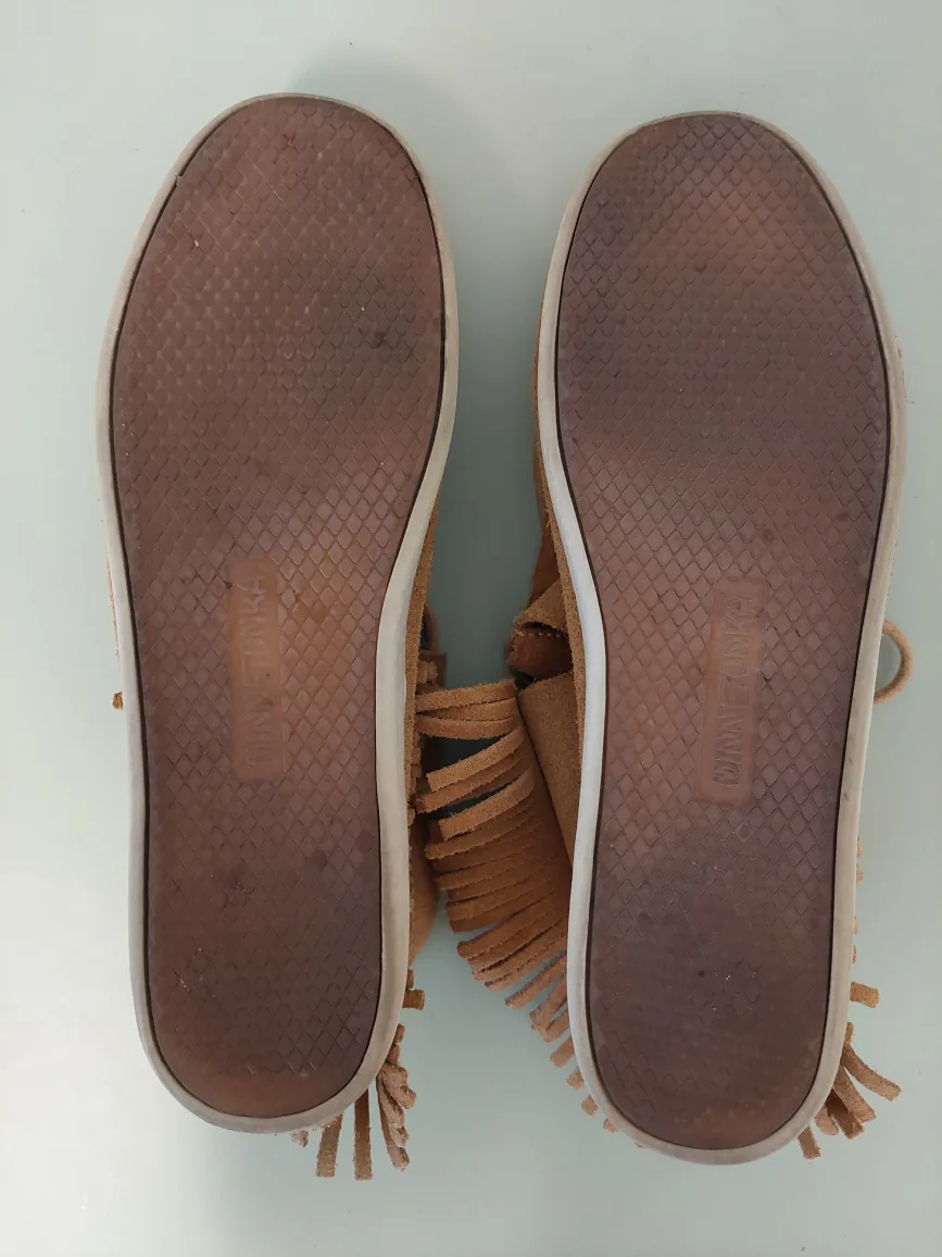 Minnetonka Women's Venice Mic Bootie Moccasins image indicator(4)