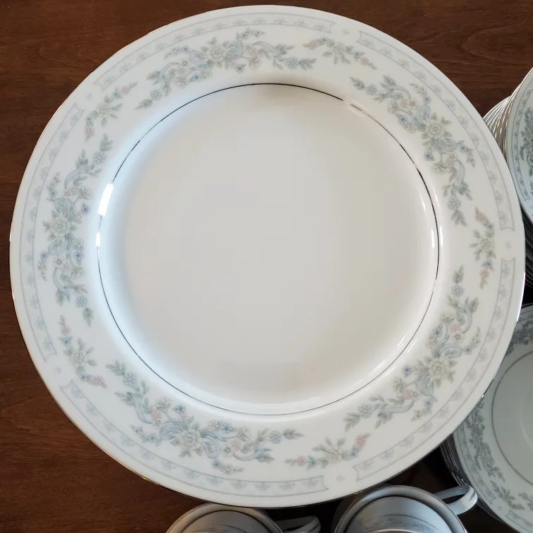 49 piece Fine China Dishes, Somerset pattern by NL Excel 🥕 image indicator(2)