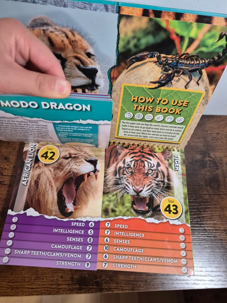 Discovery Head-to-Head Animals Book image indicator(2)