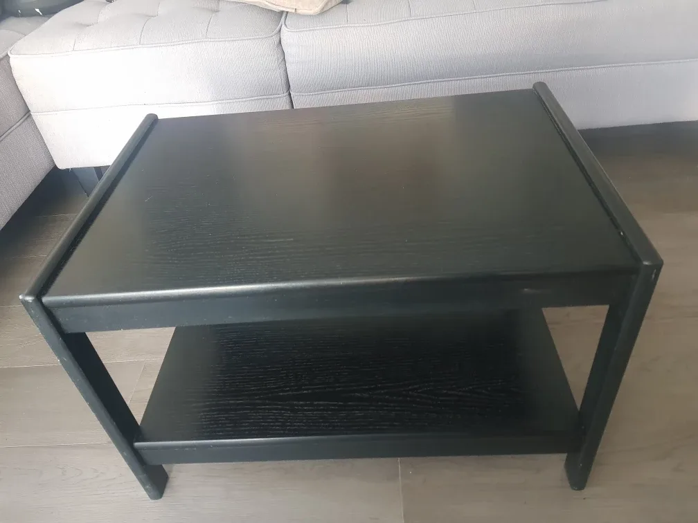 Black Wooden Coffee or Side Table image indicator(6)