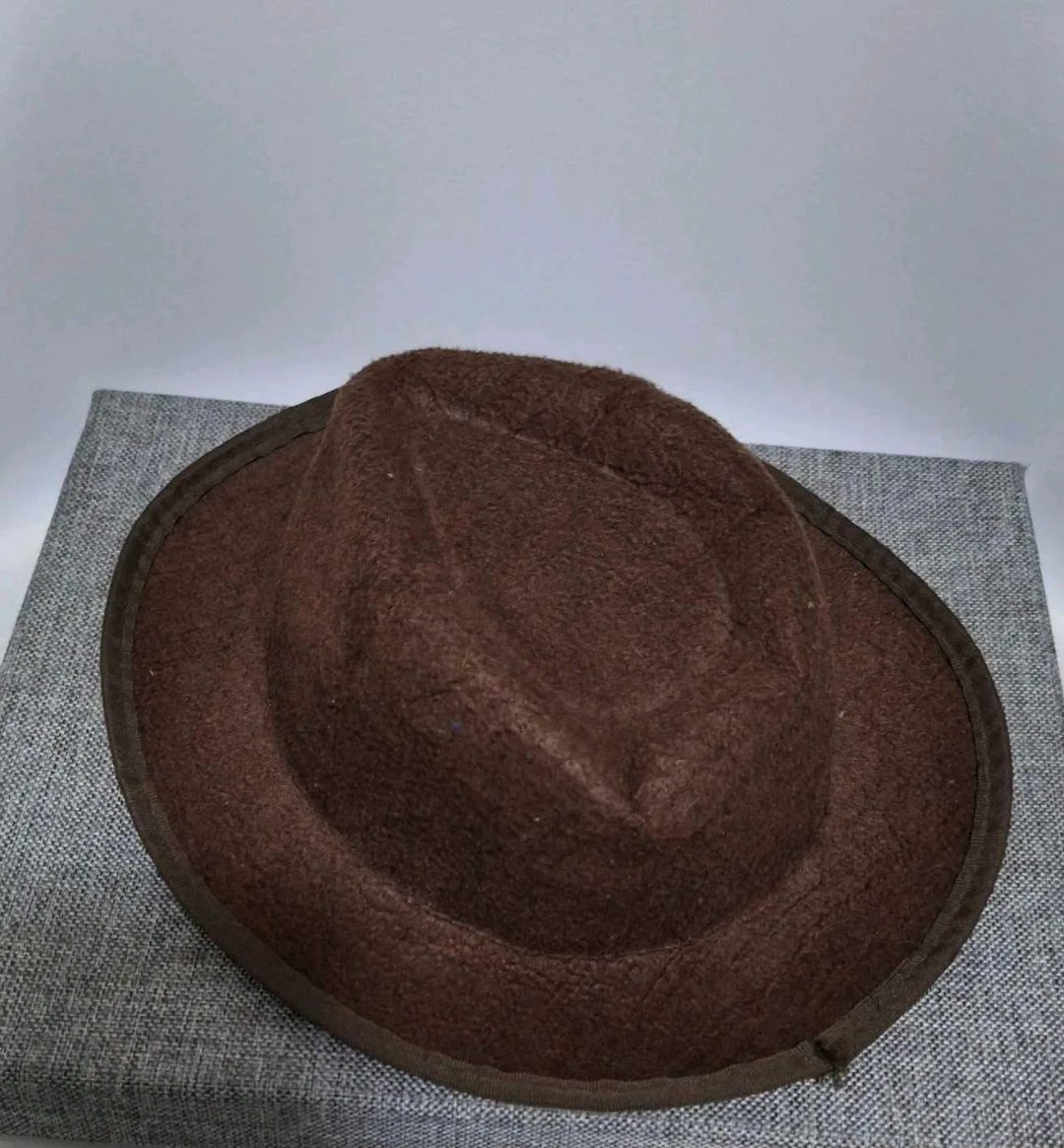 Brown Fedora Costume Hat 🇨🇦 thumbnail