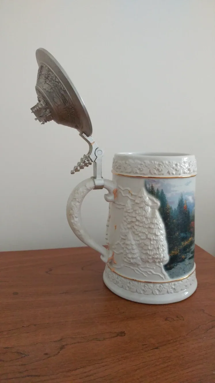Thomas Kinkade Stein with Lid image indicator(3)