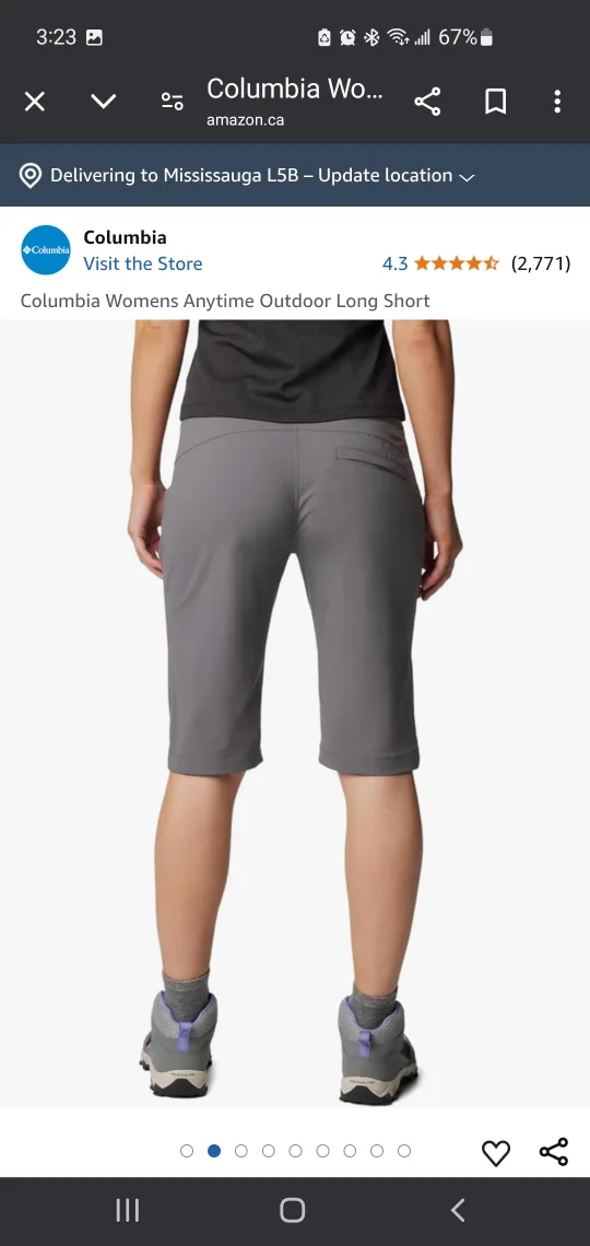 Columbia Anytime Outdoor Long Shorts image indicator(6)