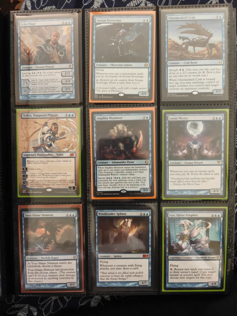 Magic the Gathering Cards Lot (Rare) (Blue) thumbnail