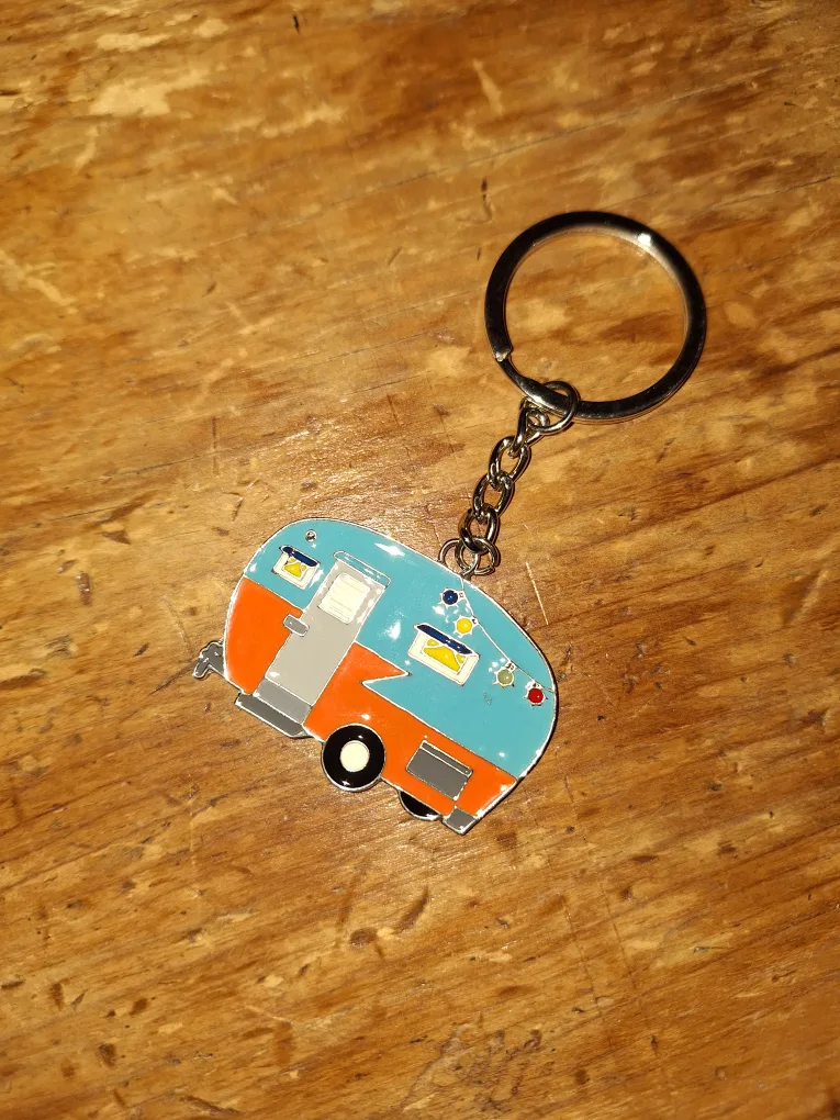 PENDING Cute Caravan/Camper Trailer Keychain thumbnail