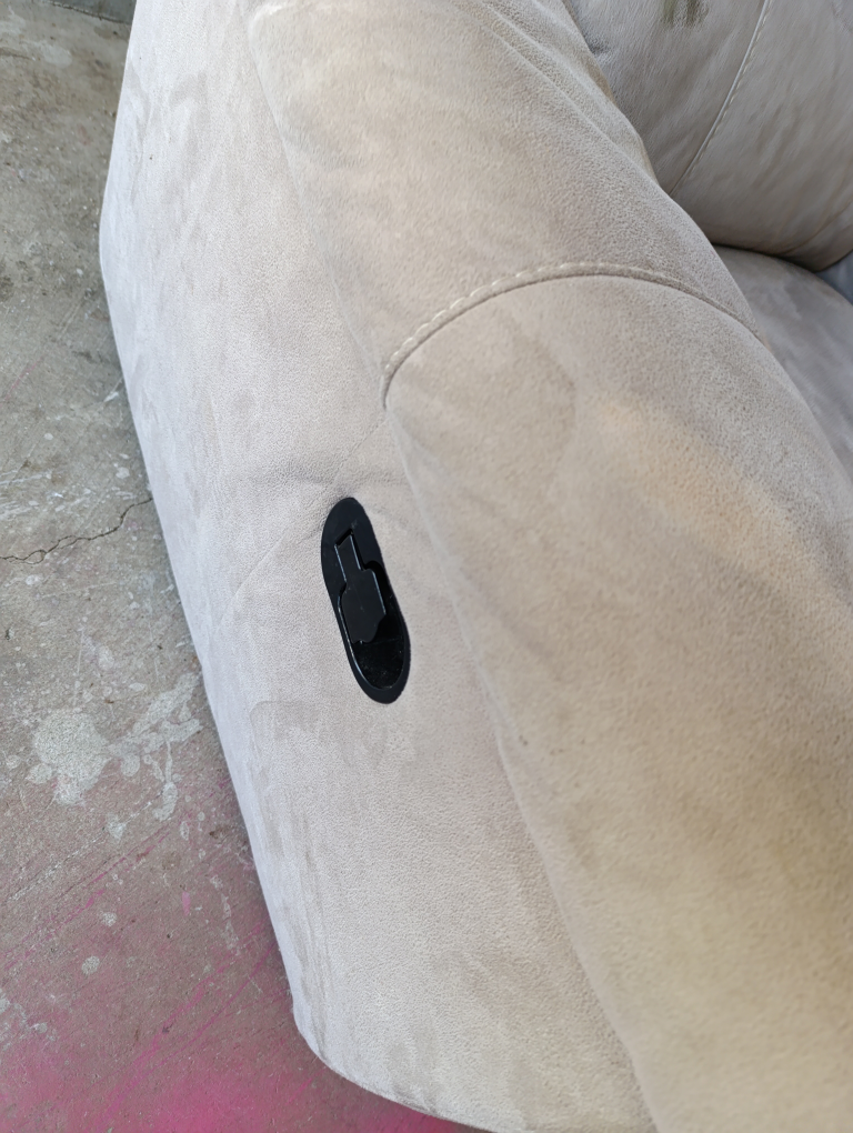 Beige Reclining Armchair - photo 5