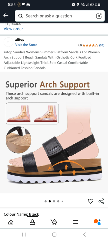 ziitop Sandals Womens Summer Platform Sandals For Women - photo 4