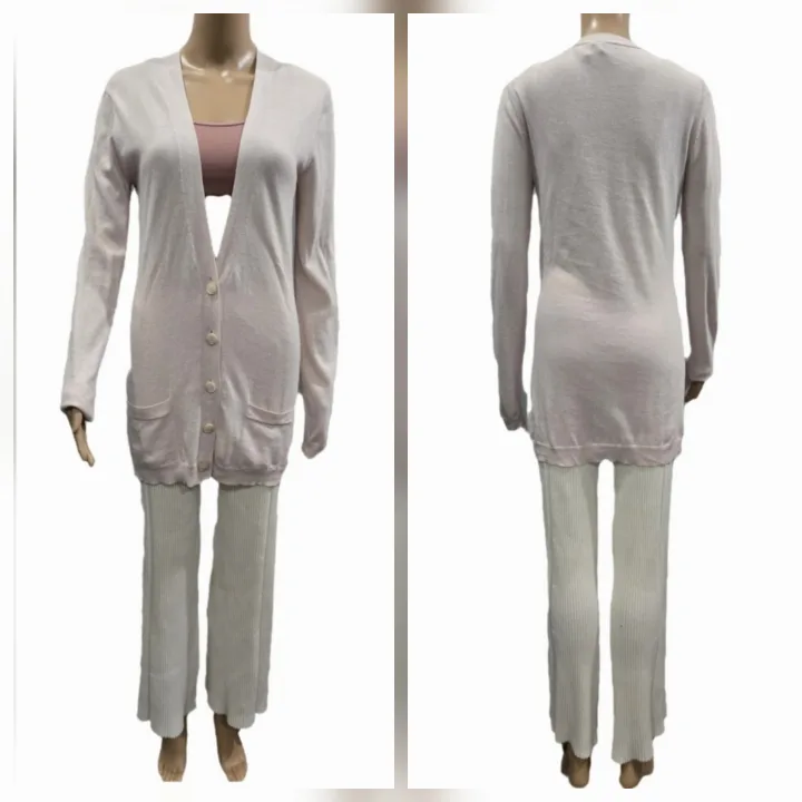 Theory Gwyneth New Cashcotton Cardigan Size S/M image indicator(3)
