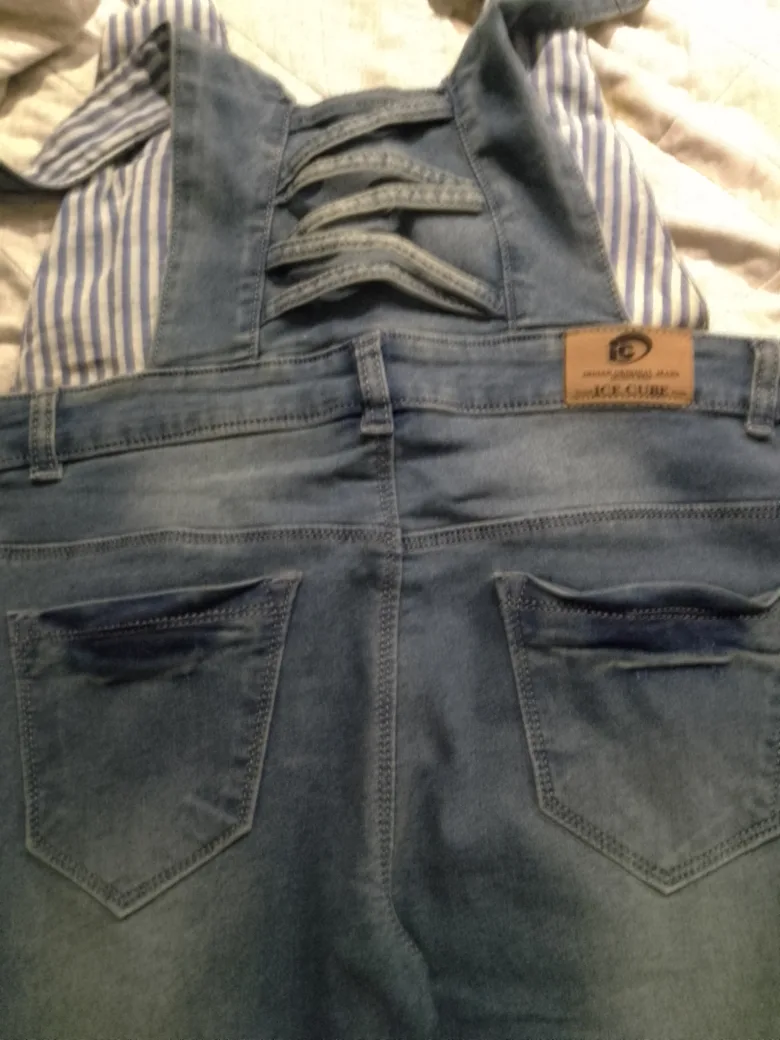 Ice Cube Denim Overalls #freecycle 🥕🌟 image indicator(4)