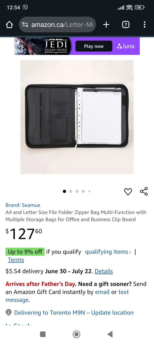 Zippered File Folder image indicator(3)