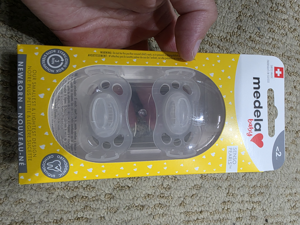 Medela Baby Newborn Pacifiers - New in Box! #freecycle