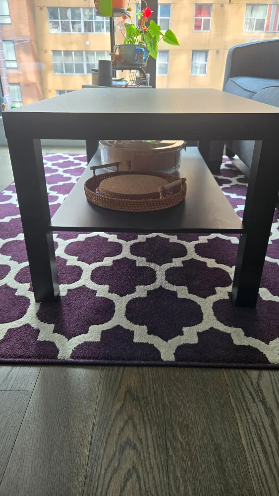 IKEA LACK Coffee Table, Black-brown thumbnail