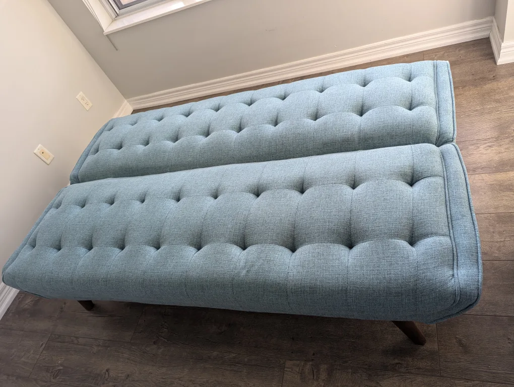 Sage Green color sofa bed / futon image indicator(2)