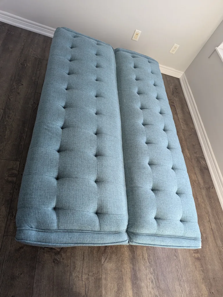 Sage Green color sofa bed / futon image indicator(3)