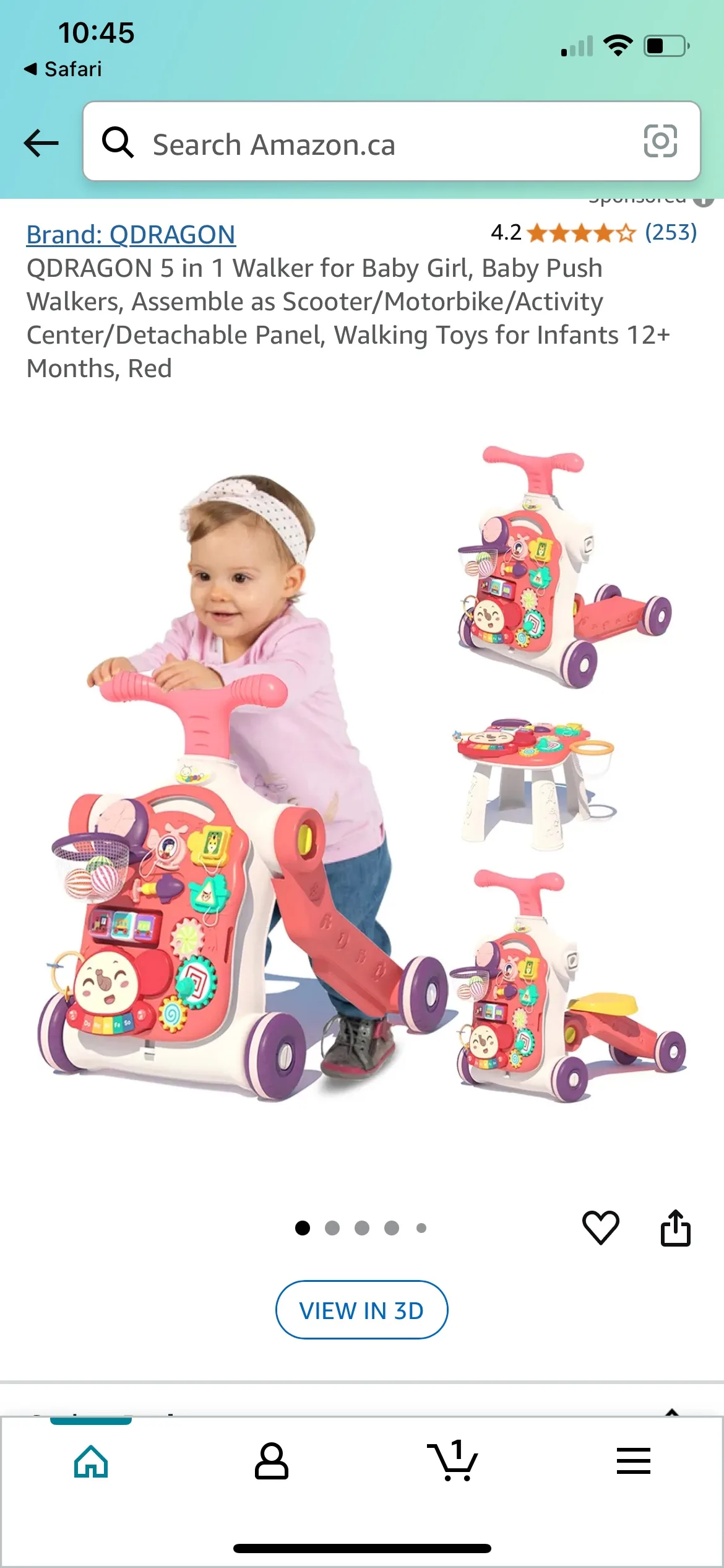 Educational  Baby walker image indicator(3)