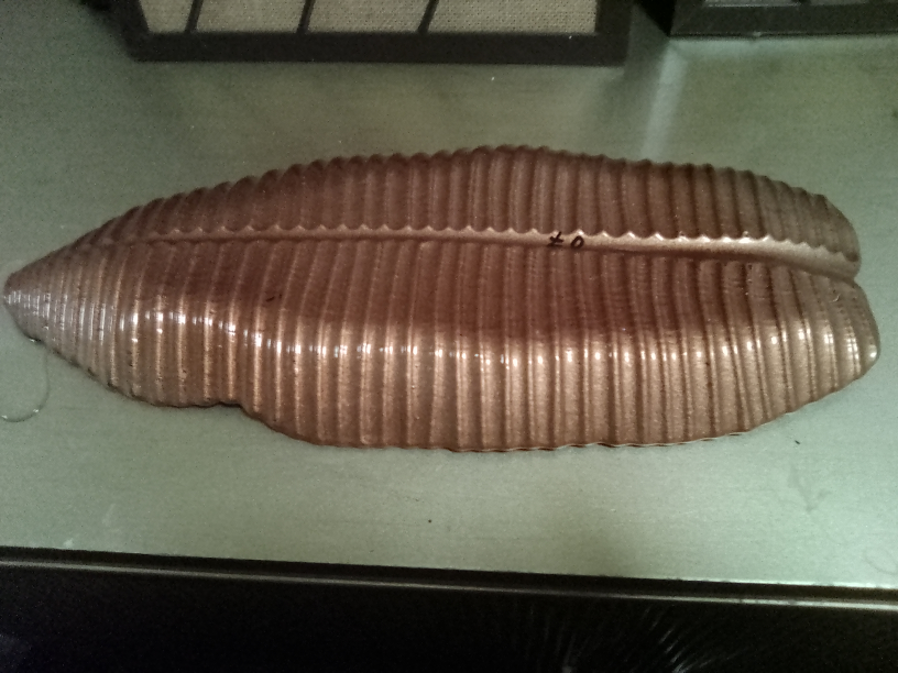 #free cycle -Leaf Shaped Decorative Plate - photo 2