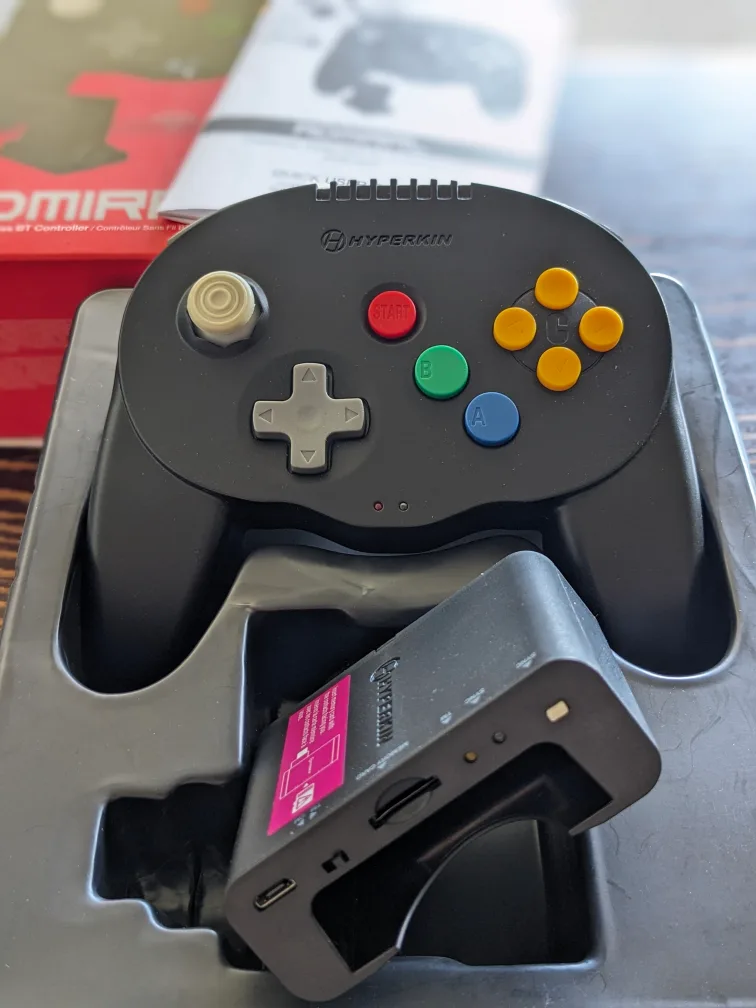 Hyperkin Admiral Premium Wireless BT Controller - N64 image indicator(3)