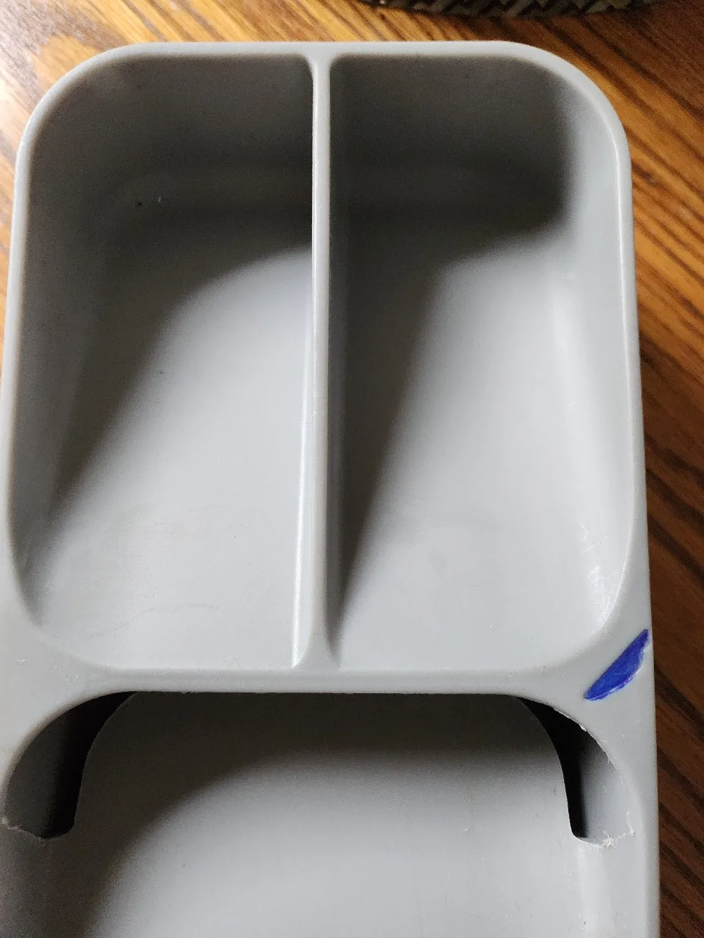 Grey Plastic Cutlery Tray Organizer image indicator(2)