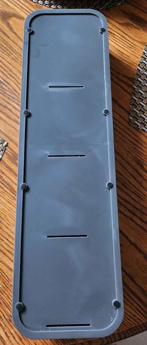 Grey Plastic Cutlery Tray Organizer image indicator(5)