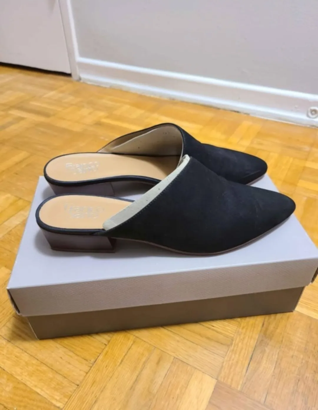 Women's Franco Sarto Black Mules - sz 10 image indicator(2)