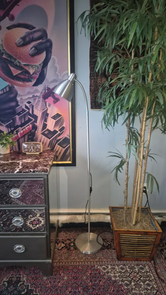 Silver Floor Lamp thumbnail