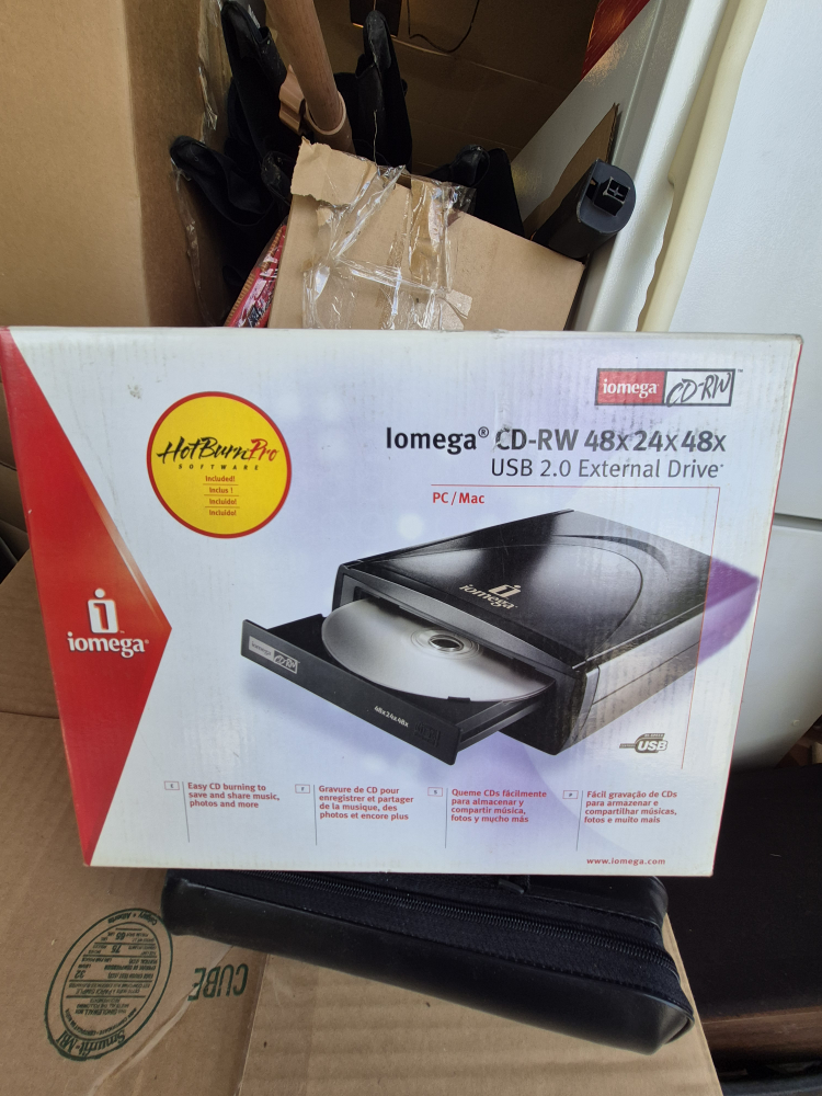 Iomega External CD-RW Drive