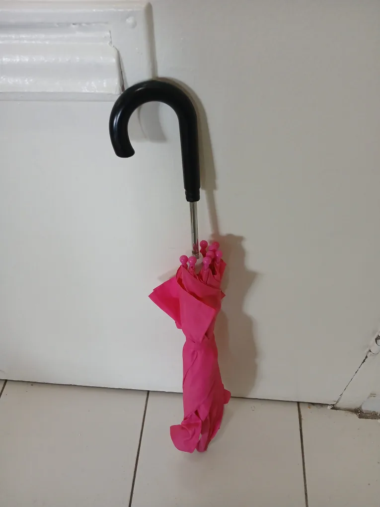 Cat-themed Umbrella - Pink thumbnail