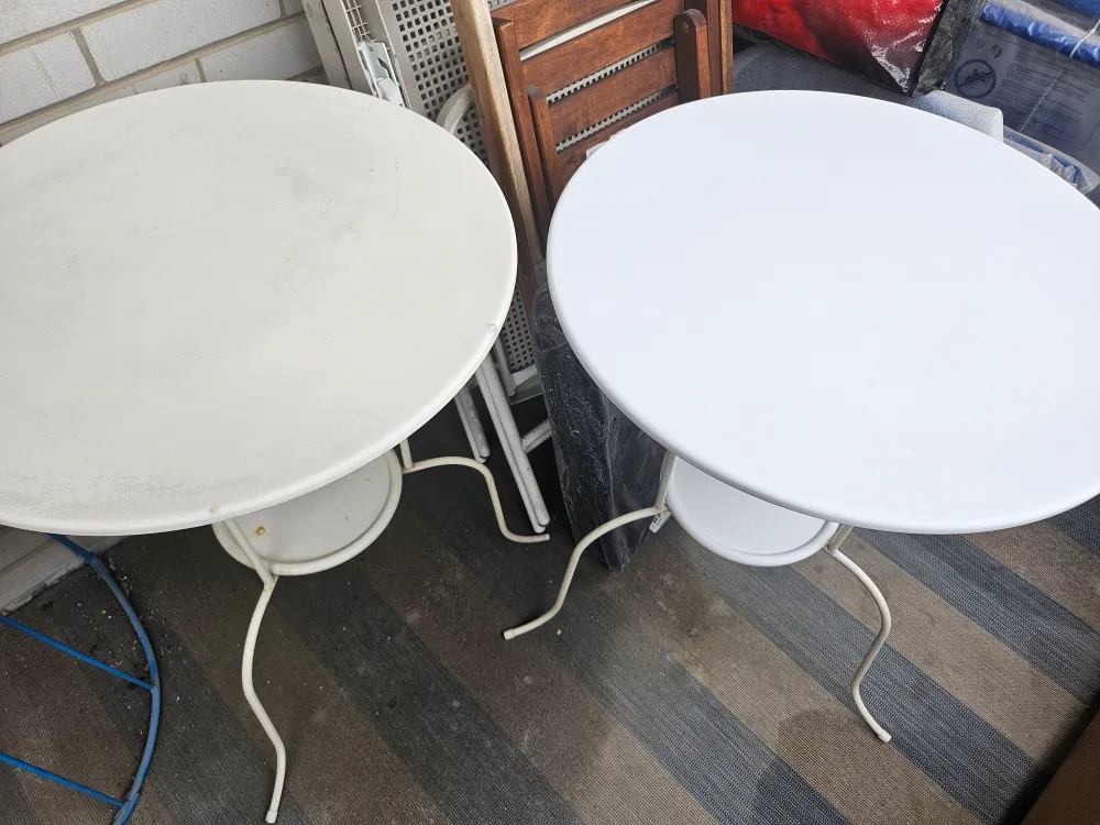 IKEA Lindved side table + IKEA Nammaro wooden folding chair 🥕 image indicator(8)