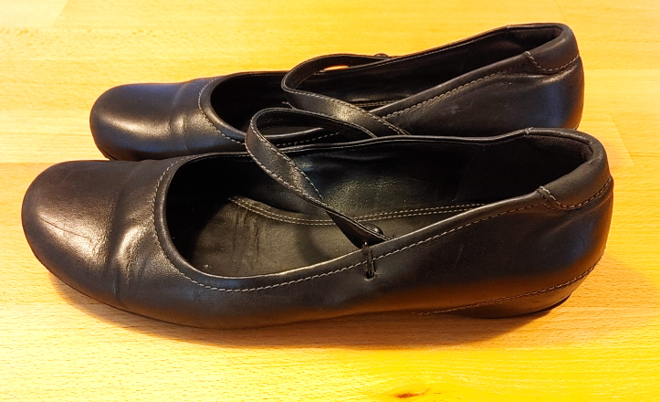 ECCO Black Mary Jane Flats - photo 2