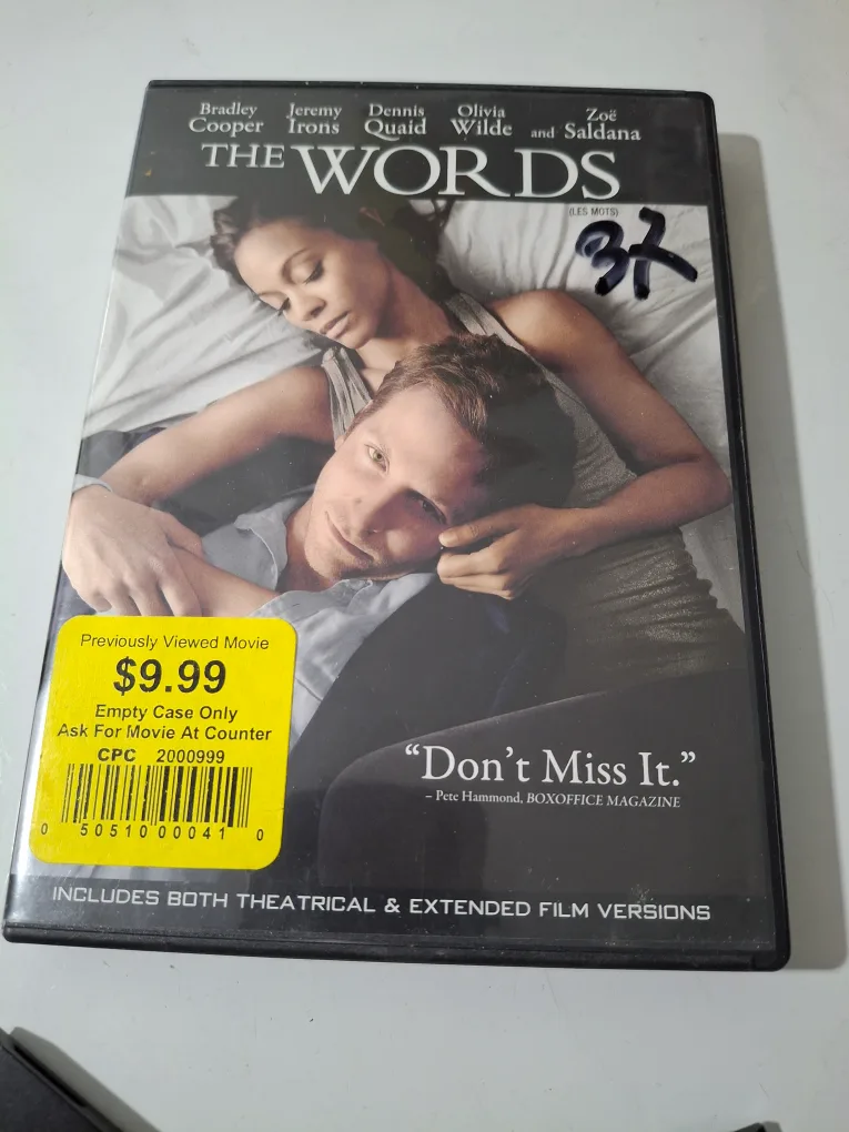 The Words DVD #freecycle thumbnail