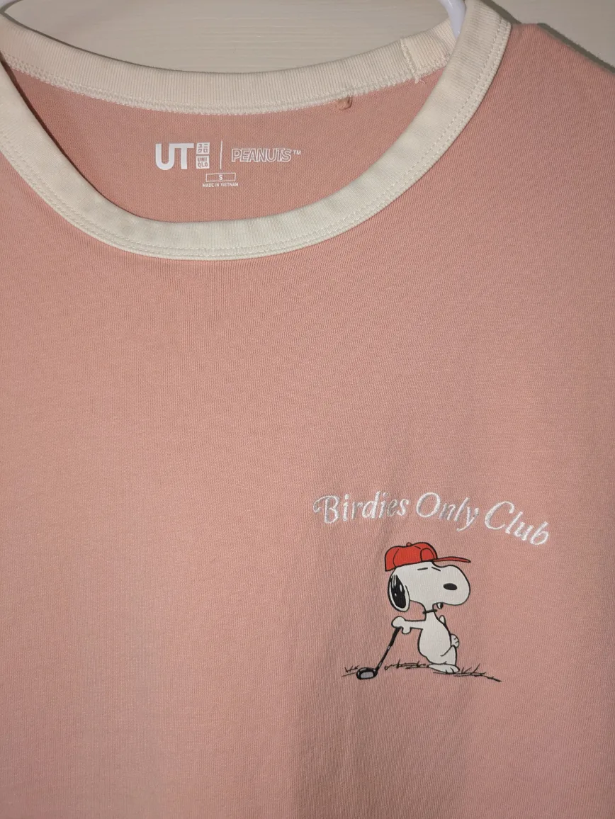 Uniqlo UT Peanuts Birdies Only Club Tee - Size S image indicator(2)