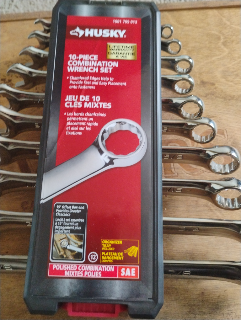 HUSKY 10-Piece Combination Wrench Set - photo 3