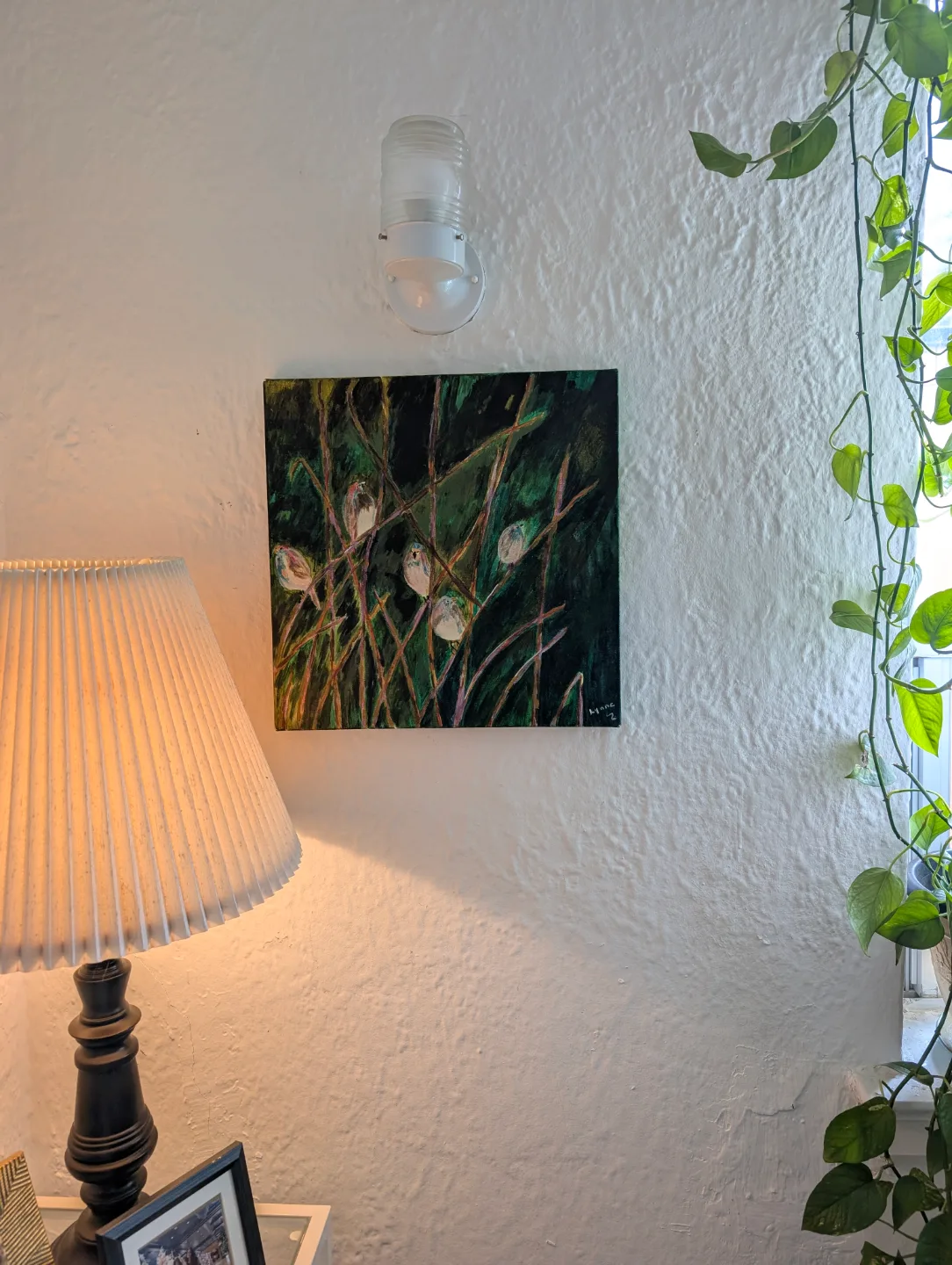 Original Painting of Birds on Canvas image indicator(2)