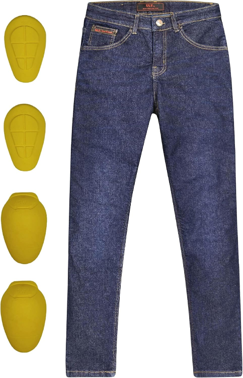 Motorcycle Jeans with Kevlar Lining & Pads - photo 3