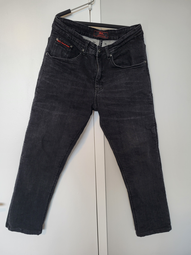 Motorcycle Jeans with Kevlar Lining & Pads - photo 2
