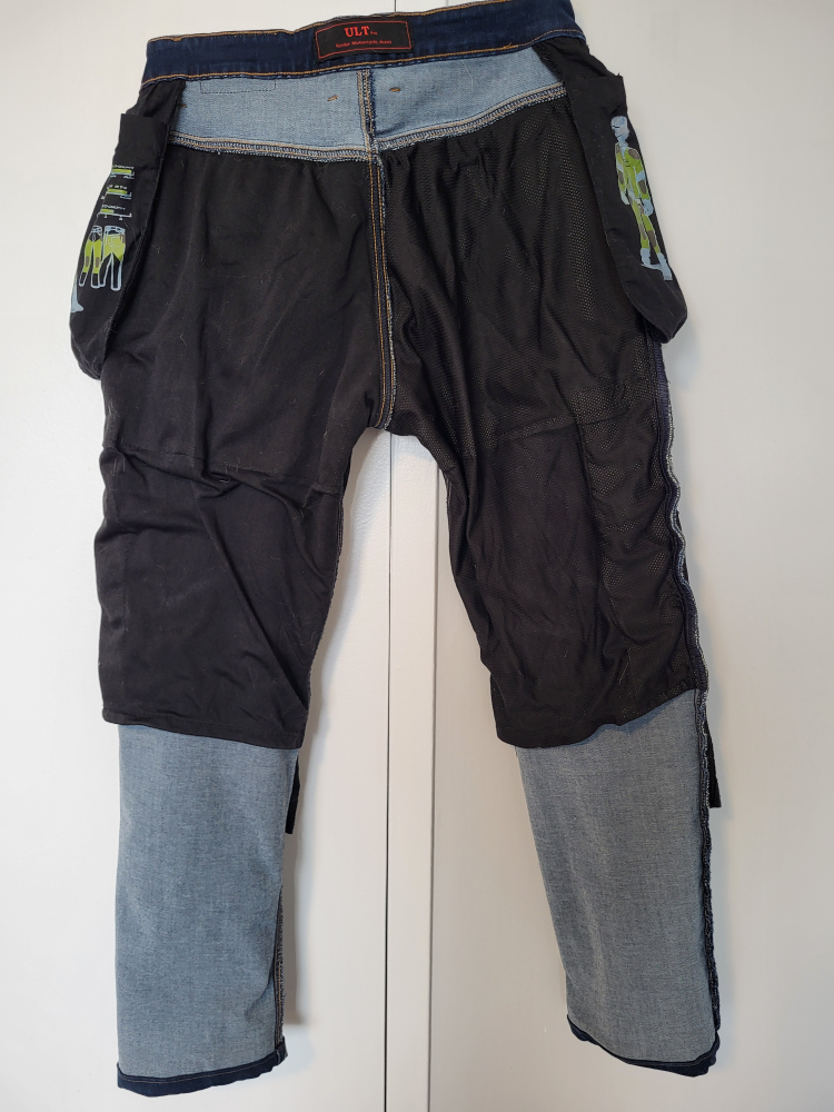 Motorcycle Jeans with Kevlar Lining & Pads - photo 5