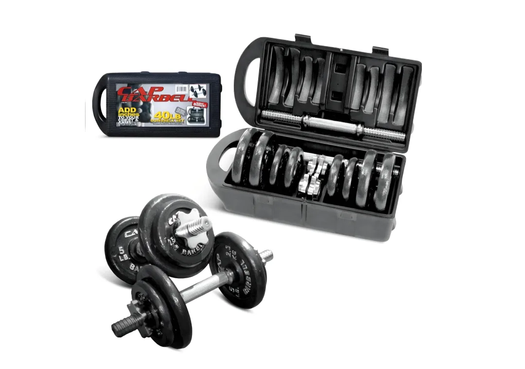 CAP Barbell 40 lb Adjustable Dumbbell Set thumbnail