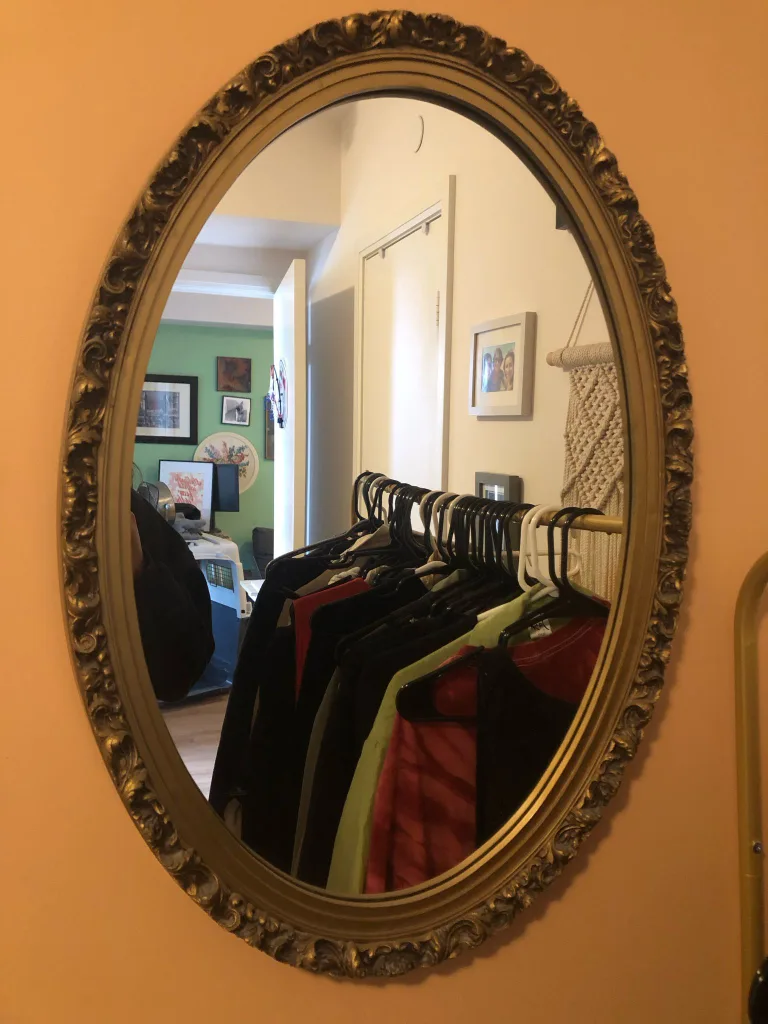 Ornate Oval Mirror thumbnail