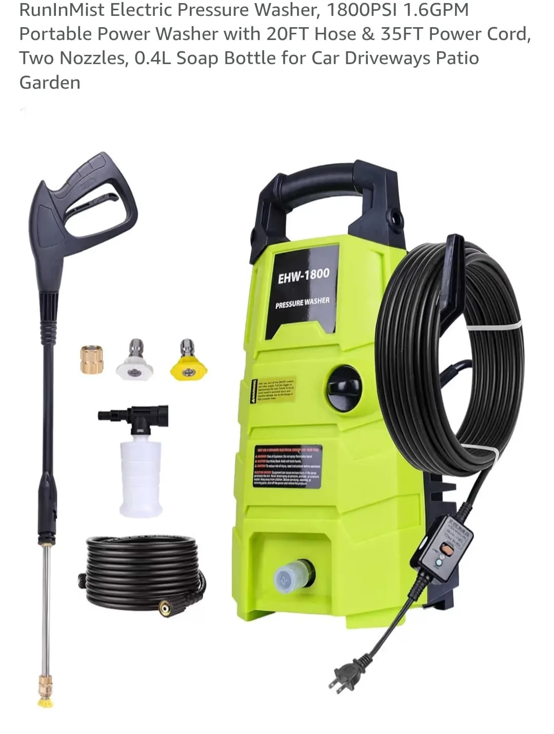 Electric Pressure Washer thumbnail