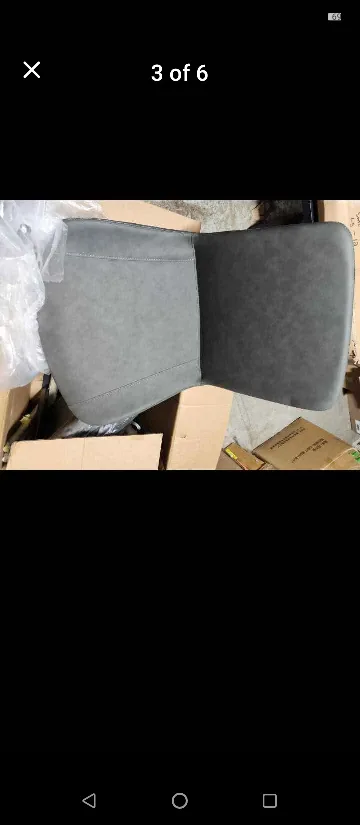 Set of 4 Grey Dining Chairs - New in Box! image indicator(2)