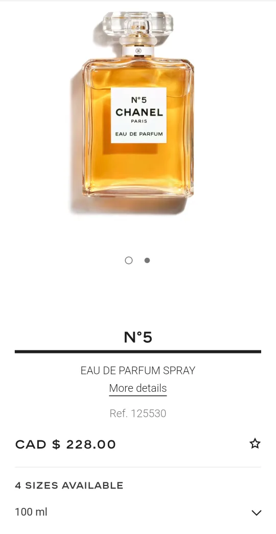 Chanel No.5 Eau de Parfum Spray 100ml image indicator(3)