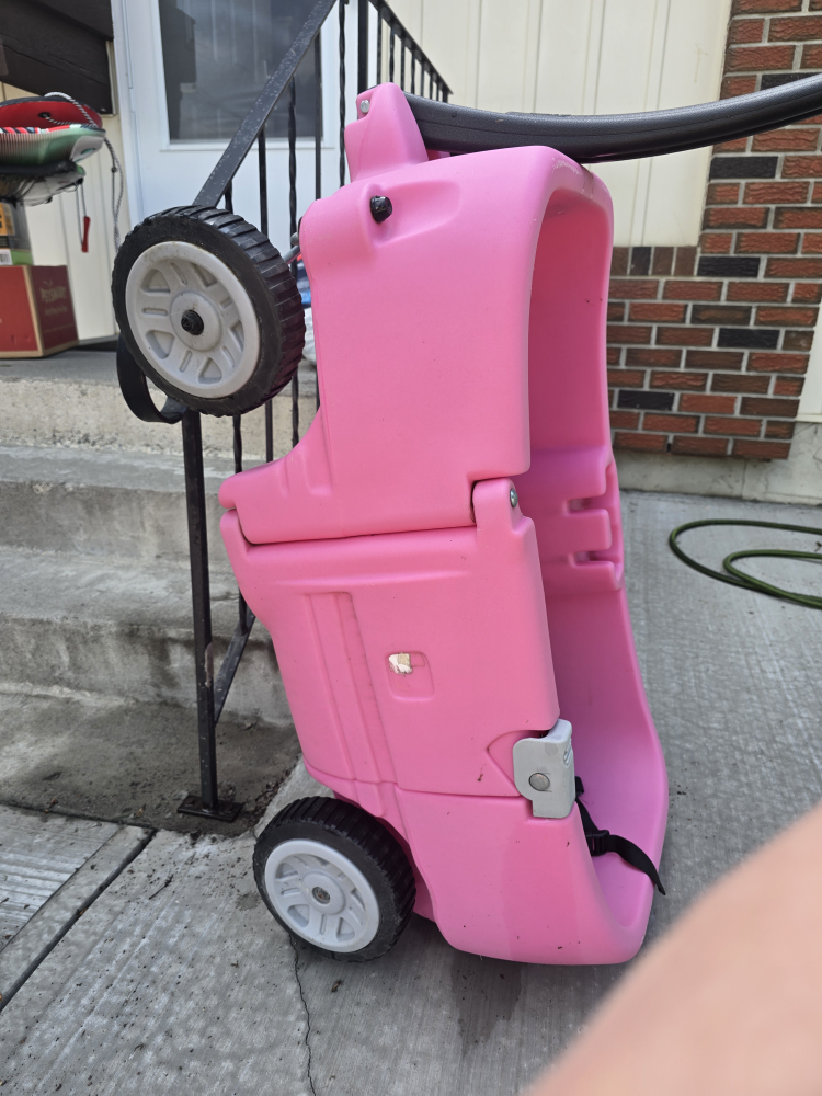 Pink Toddler Wagon