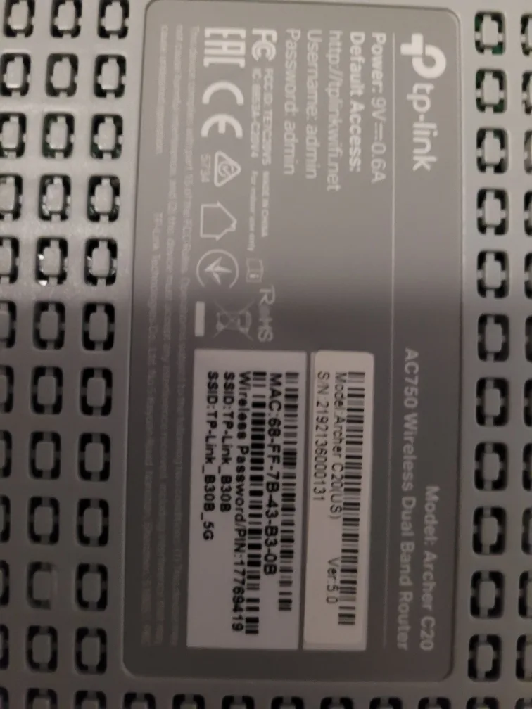 🥕 TP-Link AC750 Wireless Dual Band Router image indicator(3)