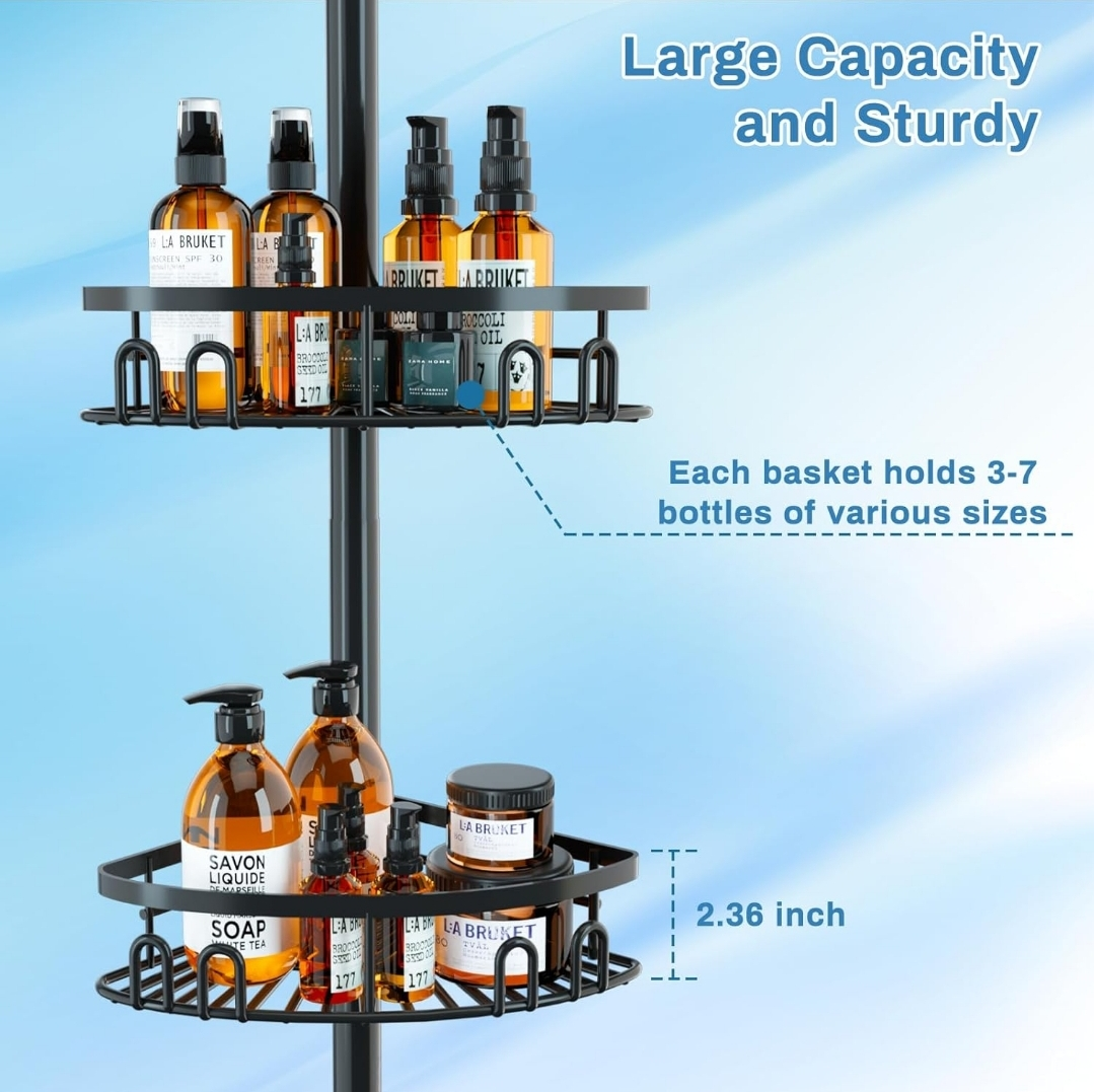 Telescopic Shower Corner Shelf - photo 4