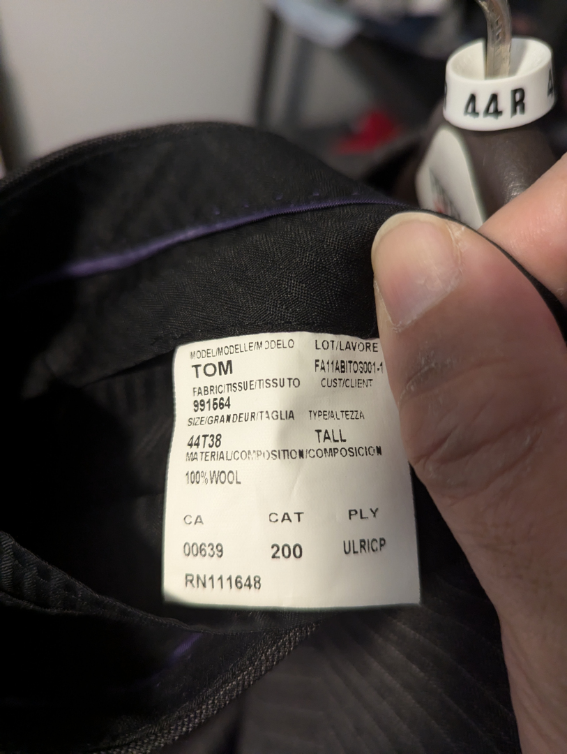 Brand New Nautica grey suit jacket &pants, 44T - photo 3