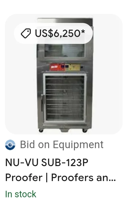 (New.) Nu-Vu Commercial Proofer Oven image indicator(2)